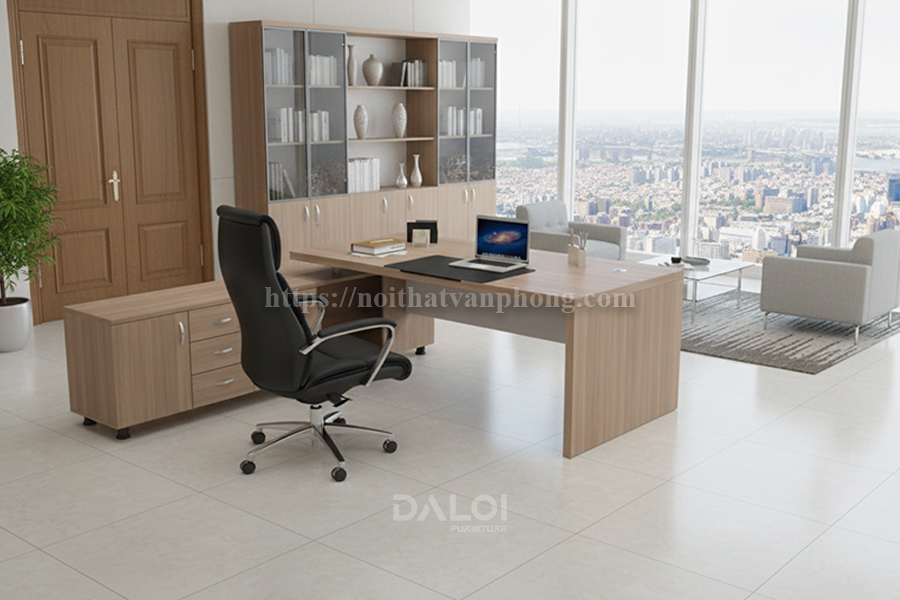 Bàn giám đốc chữ L BLD02-M1