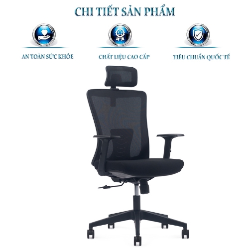 Chi tiết sản phẩm ghế xoay lưới FMX804TD