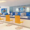 Thiết kế bàn quầy ngân hàng CB Bank