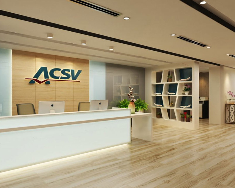 Bàn quầy lễ tân