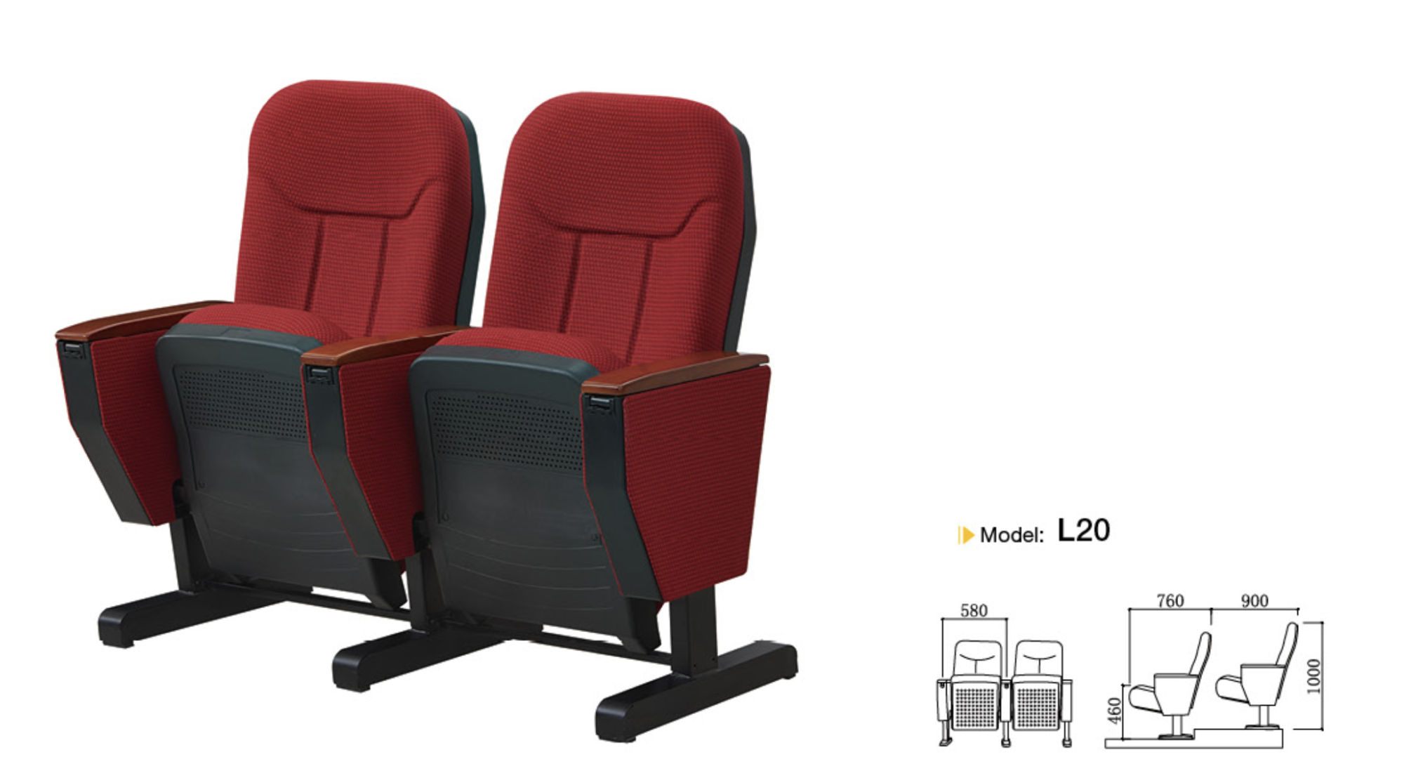 Ghế hội trường FMHT01TC