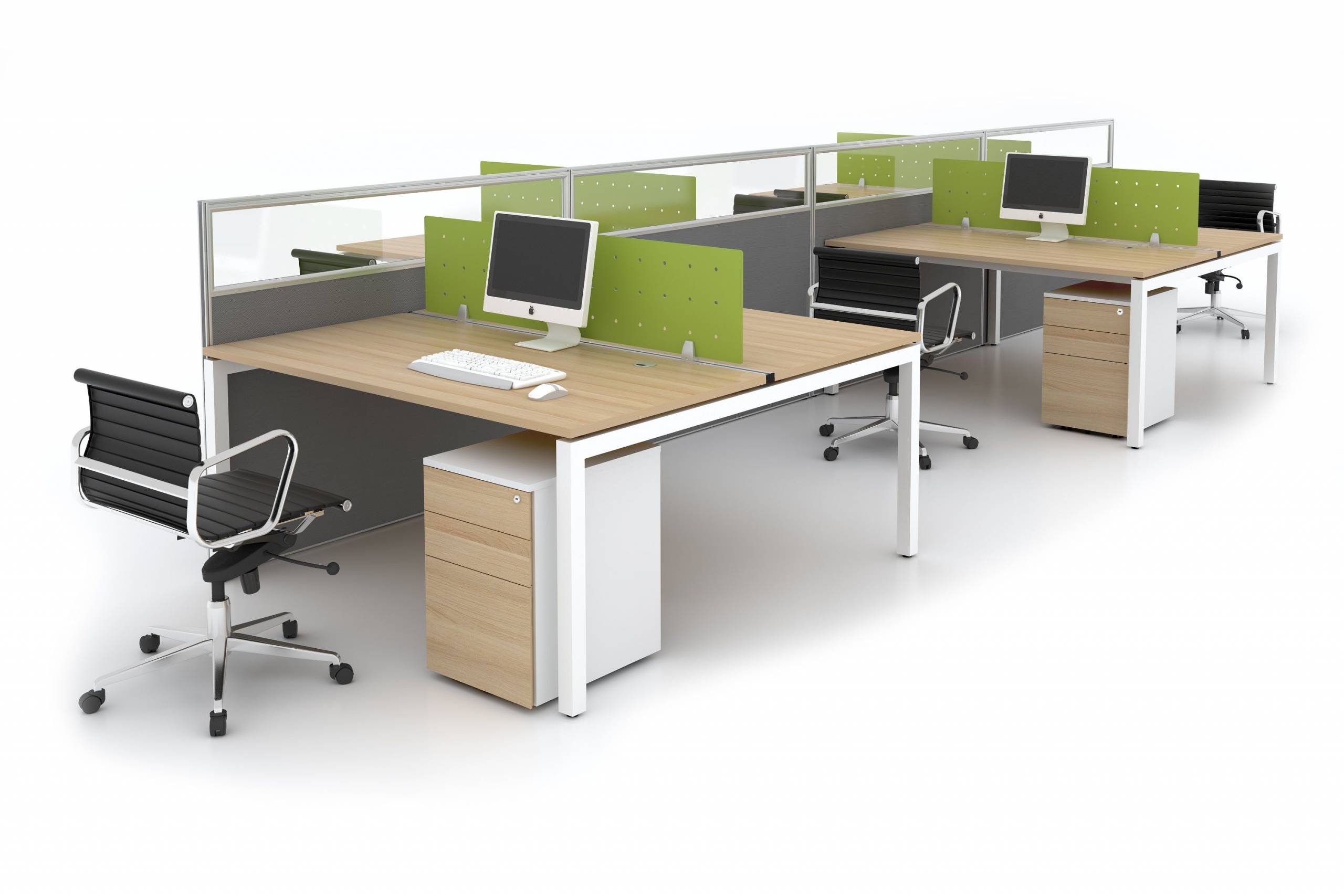 Cụm bàn làm việc cho nhân viên