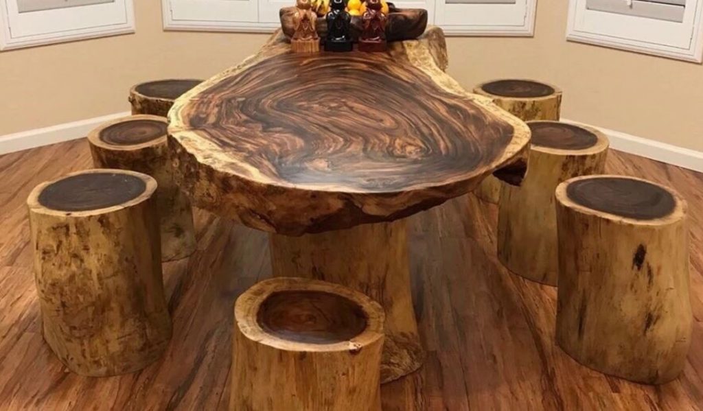 Gỗ me có nhiều ứng dụng trong sản xuất nội thất