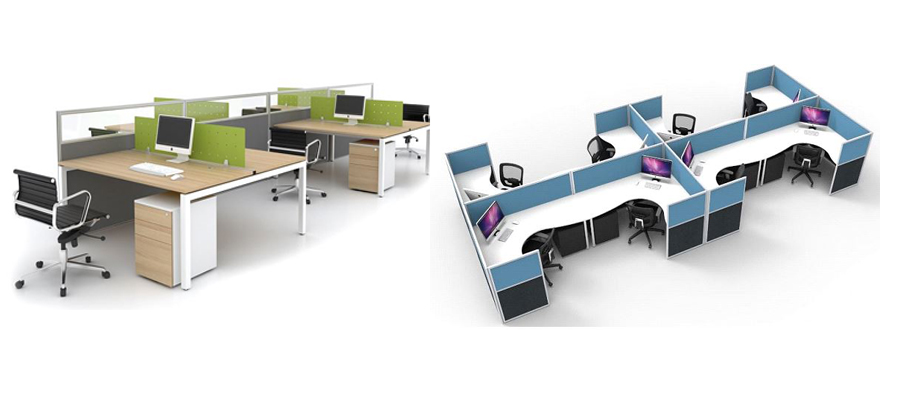 Hệ module bàn làm việc giải phóng không gian tối đa