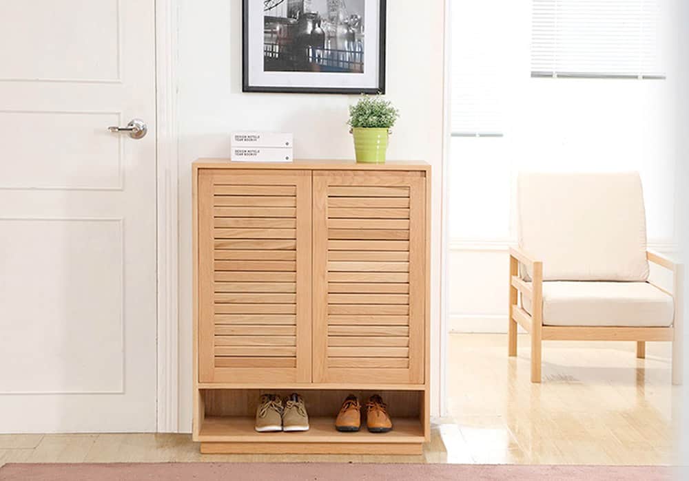 Tủ giày dép gỗ sồi Nga kiểu dáng hiện đại