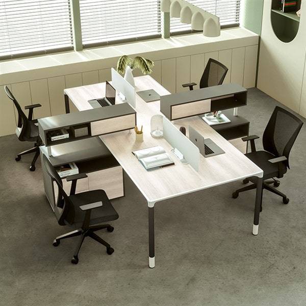 Sự có mặt của module bàn làm việc thông minh tạo không gian làm việc hoàn chỉnh