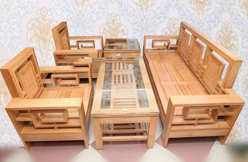 Bàn ghế gỗ sồi phù hợp với điều kiện khí hậu Việt Nam