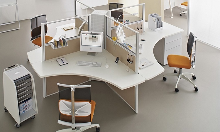 Module 4, 6 chỗ ngồi mang đến sự riêng tư cho nhân viên