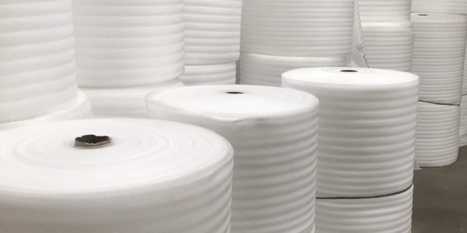 Mút xốp PE để tiêu âm có nhiều hình dạng khác nhau