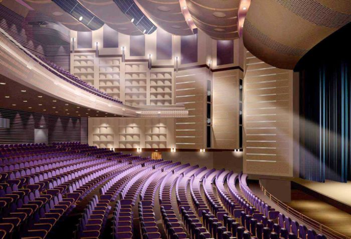 Tiêu âm cho hội trường là cần thiết để âm thanh phát ra rõ ràng