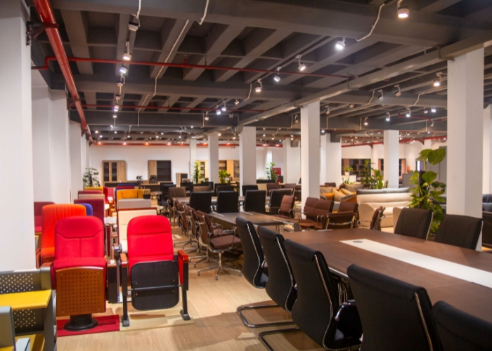 Tham quan showroom nội thất văn phòng - nâng tầm không gian làm việc