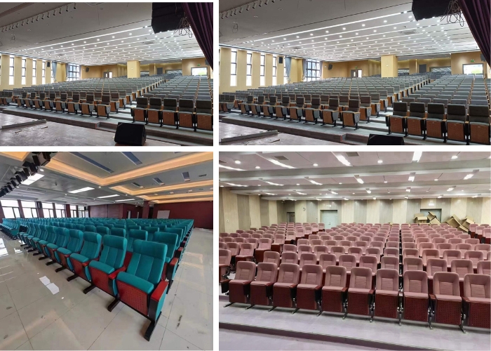 Ghế hội trường thiết kế kiện lợi và đa dạng