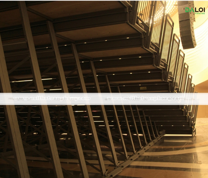 Ghế khán đài di động - Ghế nhà thi đấu di động FMKD05