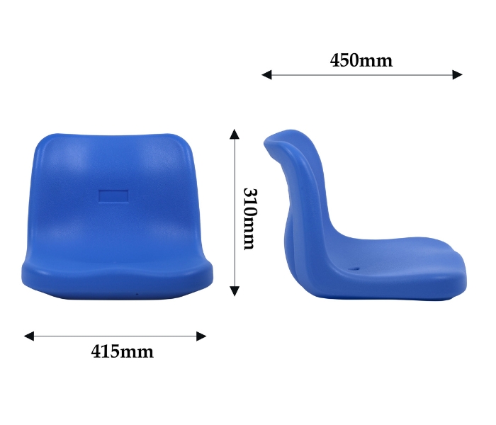 Kích thước ghế khán đài, ghế nhà thi đấu WA04