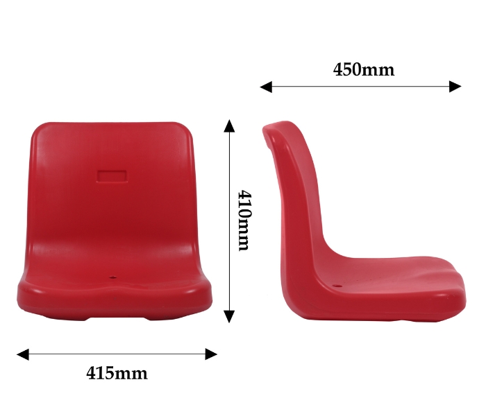 Kích thước ghế nhà thi đấu, ghế khán đài WB13