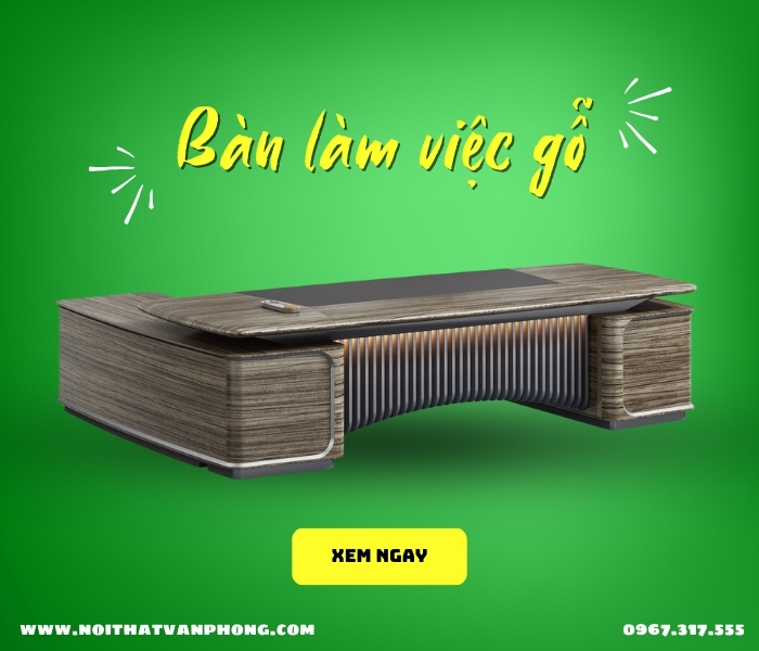 Bàn làm việc gỗ