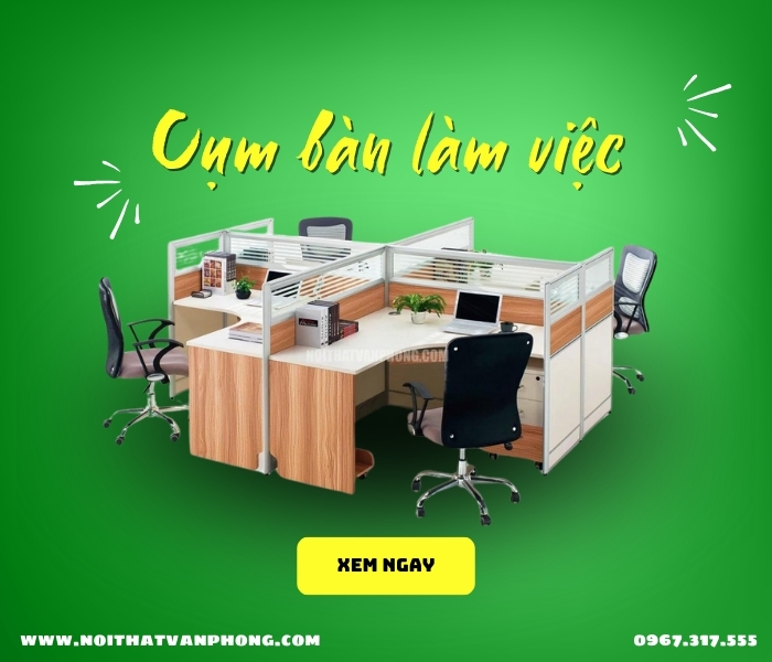 Cụm bàn làm việc
