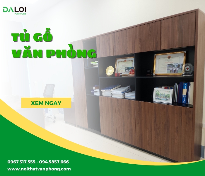 Tủ gỗ văn phòng