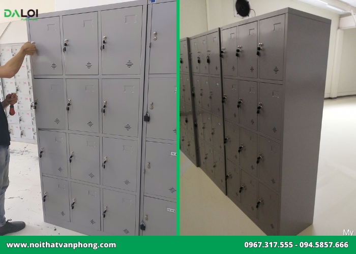 Tủ sắt locker 12 ngăn tại Hà Nội