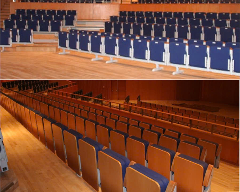 Hình ảnh thực tế ghế hội trường đa năng UWF-2