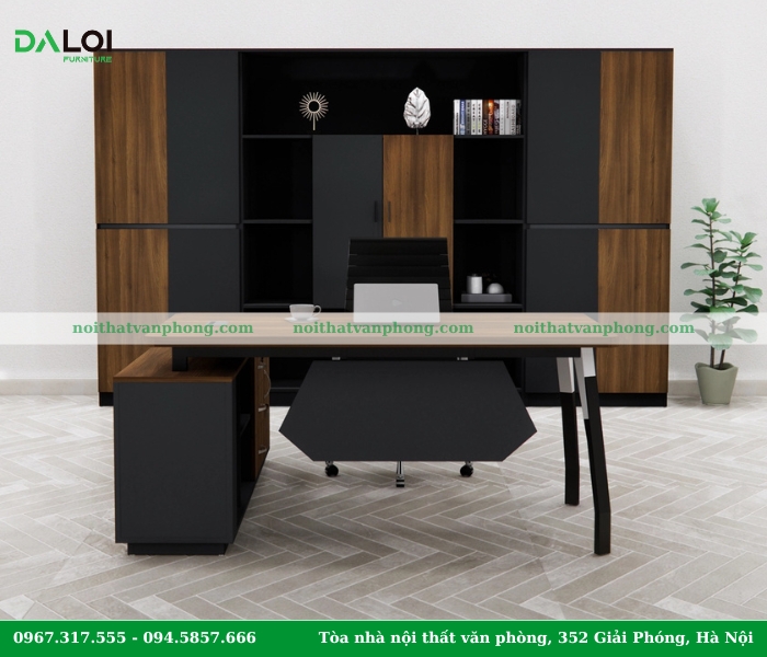 Bàn giám đốc chân sắt giá thành hợp lý và phù hợp với ngân sách