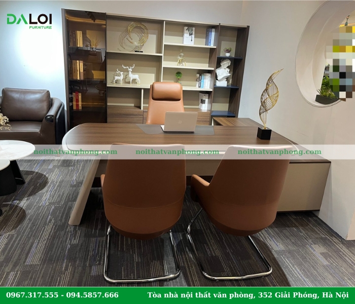 Bàn Giám Đốc Gỗ Công Nghiệp ZB-15T2420