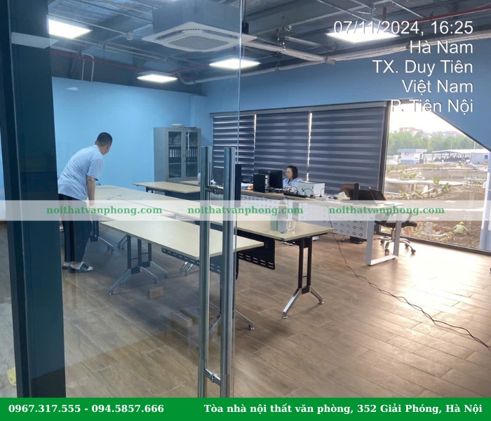 Cung cấp nội thất văn phòng tại KCN hỗ trợ Đồng Văn III