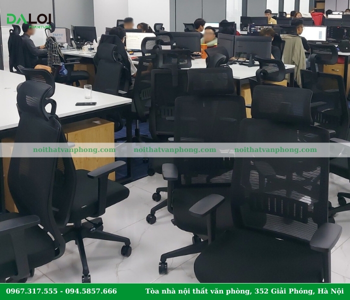 Chọn ghế lưới văn phòng nhập khẩu phù hợp với không gian và phong cách nội thất