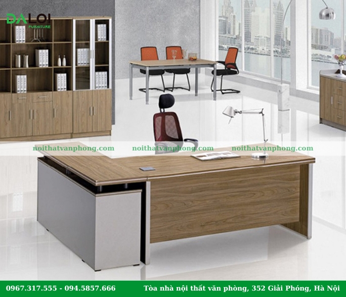 Chọn kích thước bàn giám đốc gỗ công nghiệp phù hợp