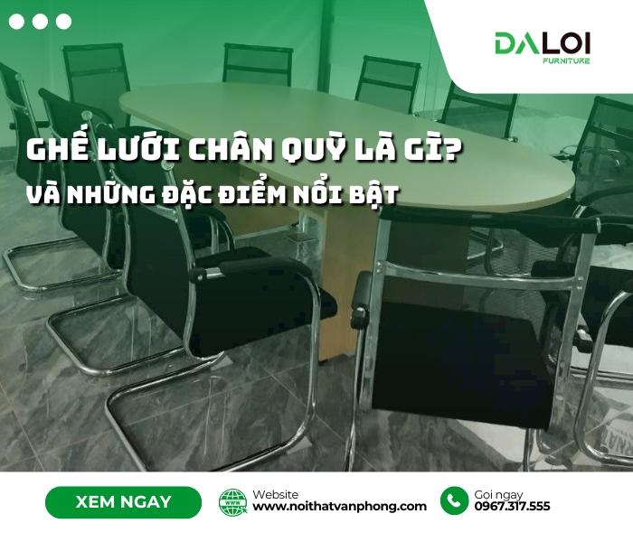 Ghế lưới chân quỳ là gì và những đặc điểm nổi bật