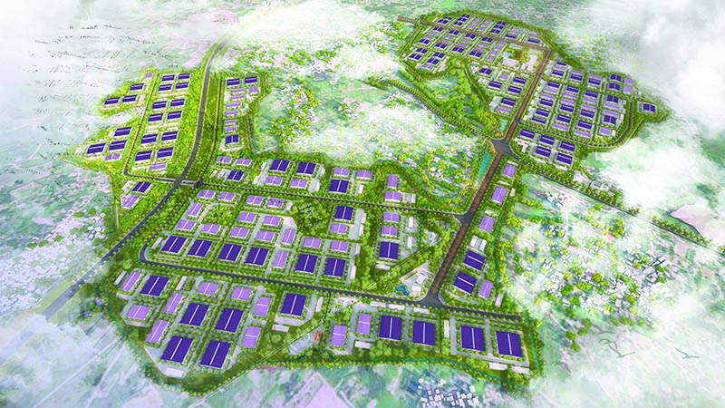 Phối cảnh KCN Nhuận Trạch