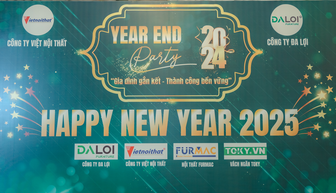 Year end party 2024 đa lợi việt nội thất