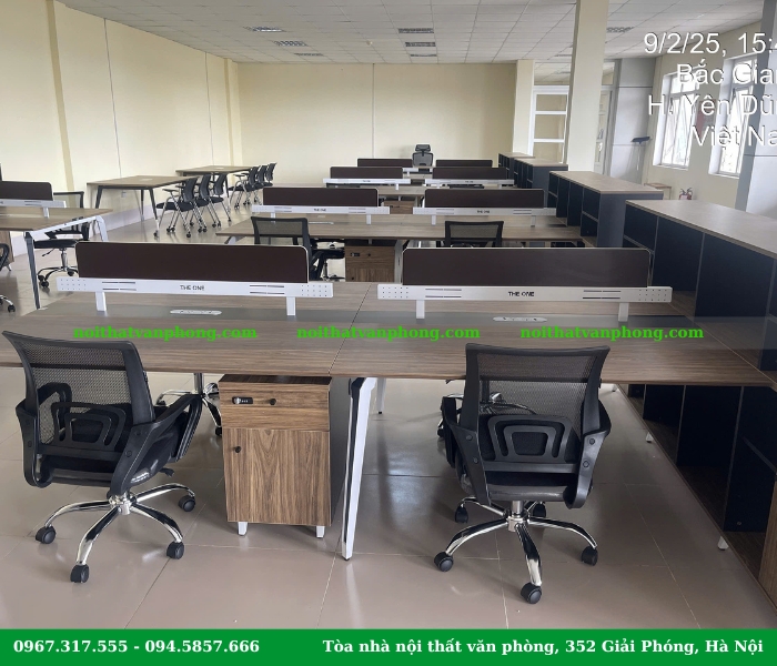 Cung cấp ghế xoay lưới văn phòng tới cụm công nghiệp Nham Sơn