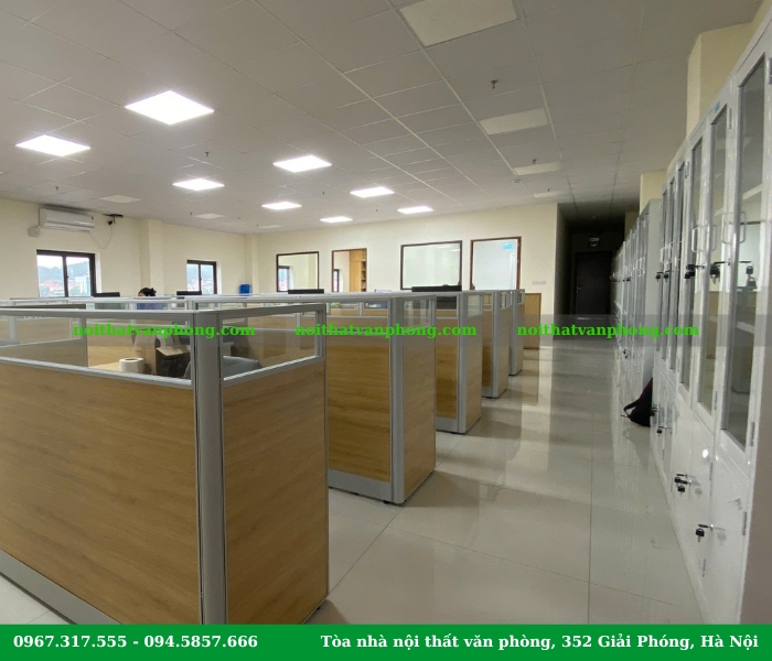 Các hạng mục thi công nội thất văn phòng khu công nghiệp