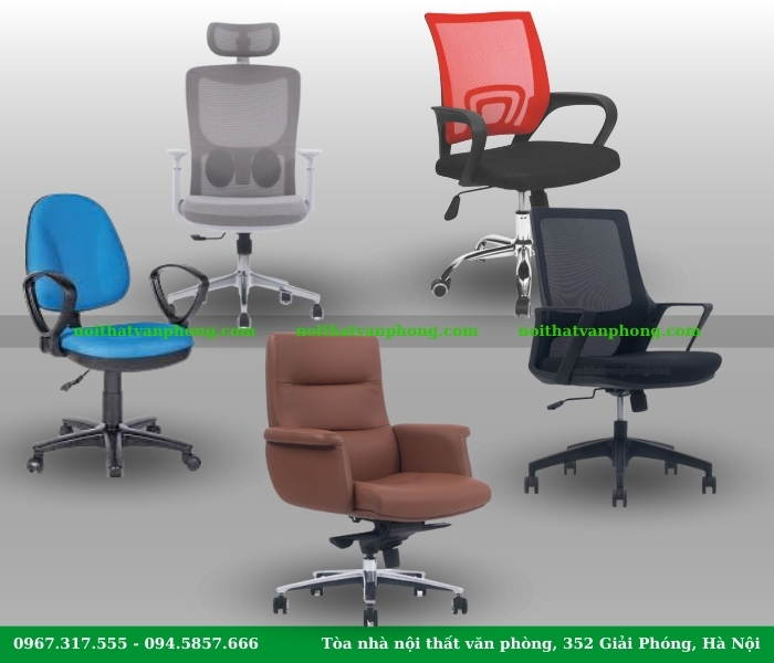 Ghế xoay văn phòng có màu gì? Gợi ý màu sắc đẹp và xu hướng 2025