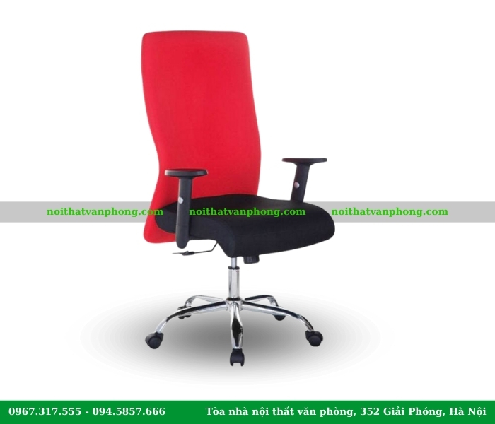 Ghế xoay văn phòng màu đỏ