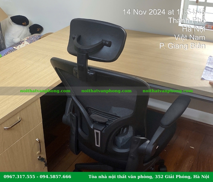 Lợi ích của ghế xoay văn phòng tựa đầu đối với sức khỏe