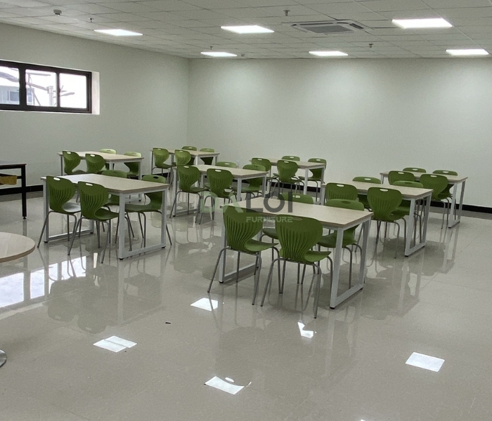 Bàn ghế ăn công nghiệp BA08