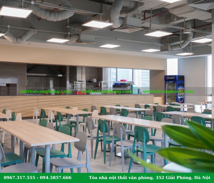 Thiết kế thi công nội thất phòng ăn tại tòa nhà Keangnam Landmark 72