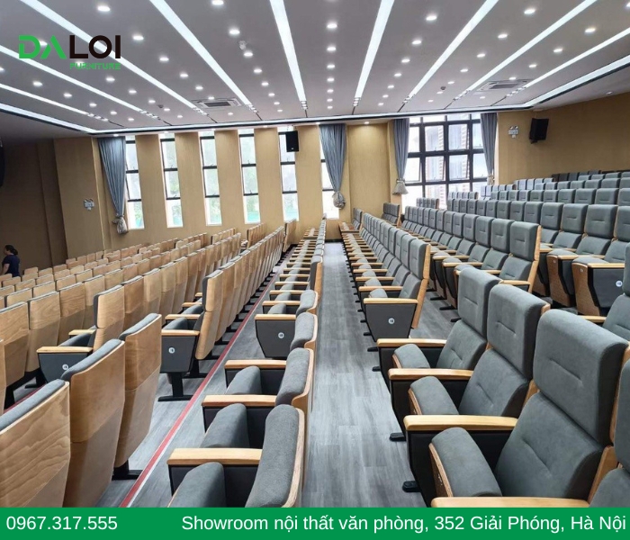 Ghế hội trường bọc nỉ