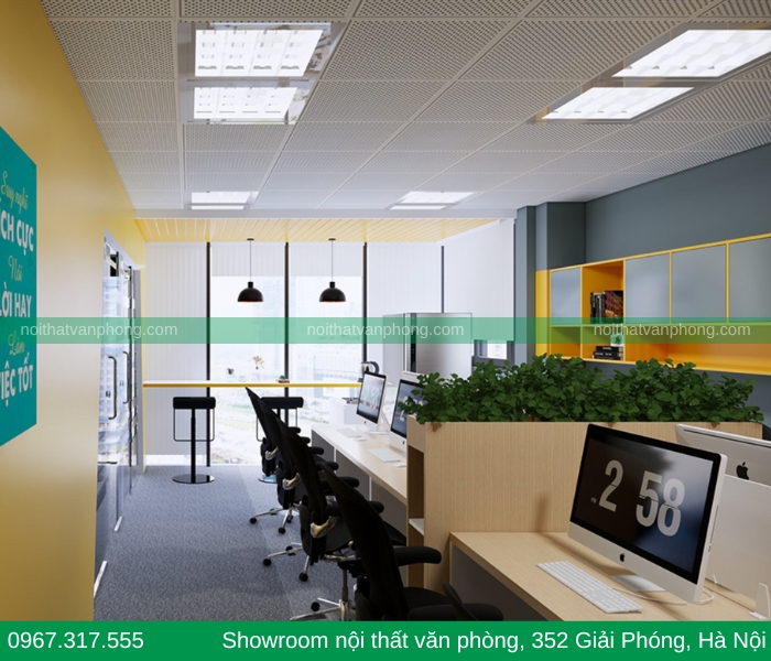 Giải pháp thiết kế thi công nội thất văn phòng tối ưu cho doanh nghiệp nhỏ