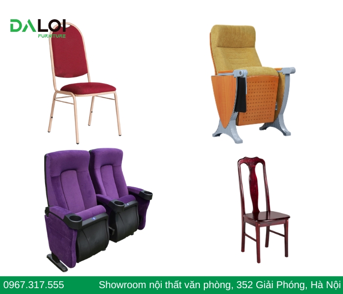 Thiết kế kết cấu ghế hội trường
