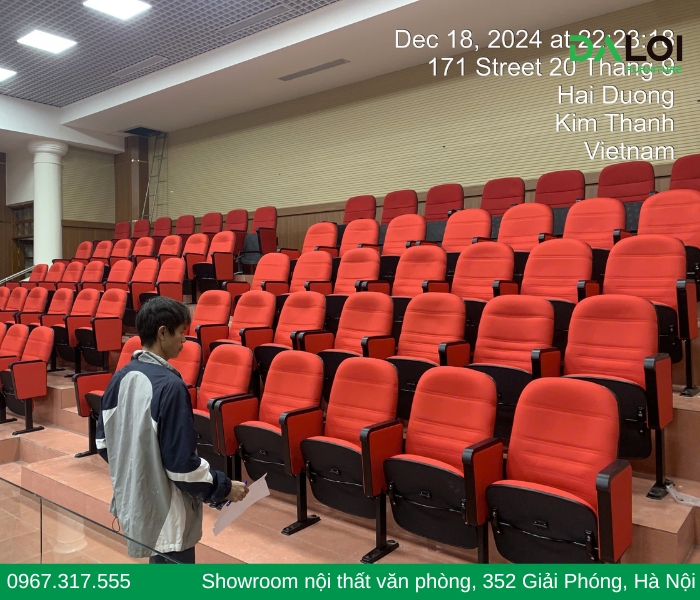 Ưu điểm của ghế hội trường nội địa