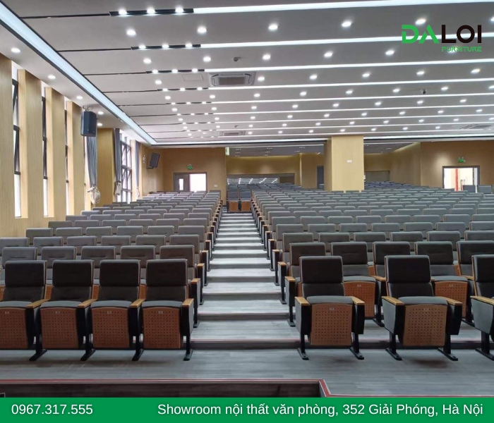 Bố trí ghế hội trường 400 chỗ