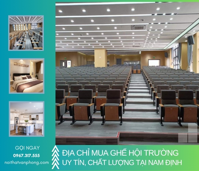 Địa chỉ mua ghế hội trường tại Nam Định uy tín, chất lượng