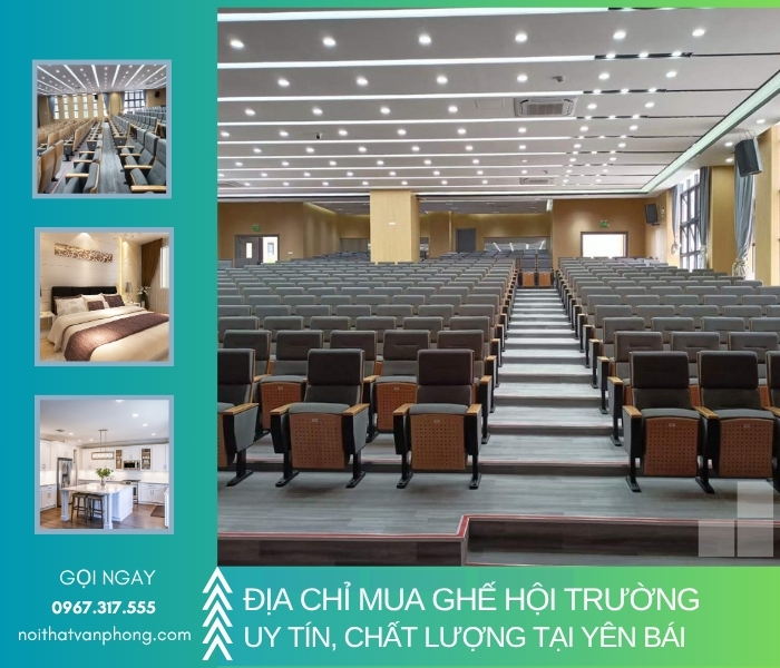 Địa chỉ mua ghế hội trường tại Yên Bái uy tín, chất lượng