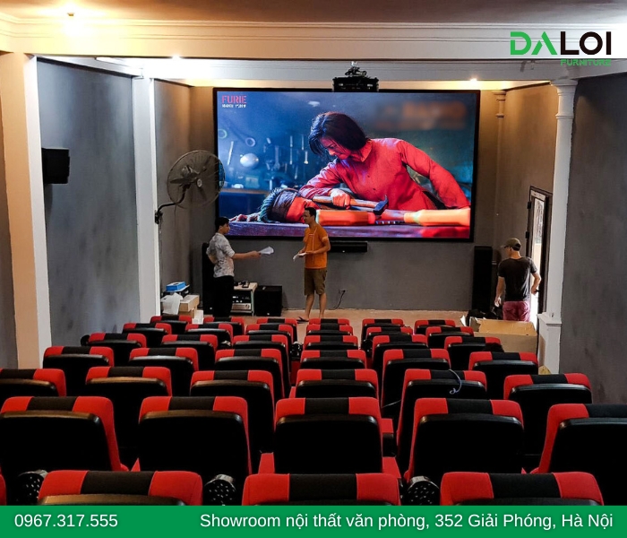 Sai lầm thường gặp khi chọn ghế hội trường cho rạp chiếu phim