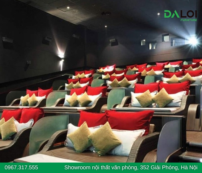 Tiêu chí kỹ thuật cần có khi chọn ghế hội trường cho rạp chiếu phim