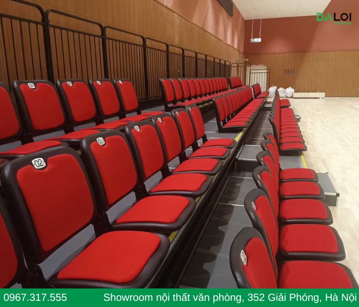 Cấu tạo ghế khán đài xếp gọn