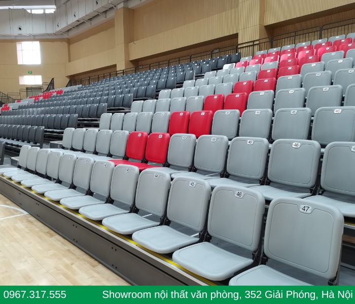 Hình ảnh thực tế ghế khán đài di động FMKD03